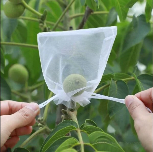 50 PCs । Reusable Fruit Protection Nylon Net Bag (10×15 cm) । CN-42